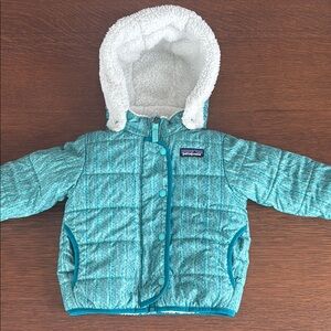 Patagonia Reversable Dream Song by Hoodie Hooded Jacket 2T